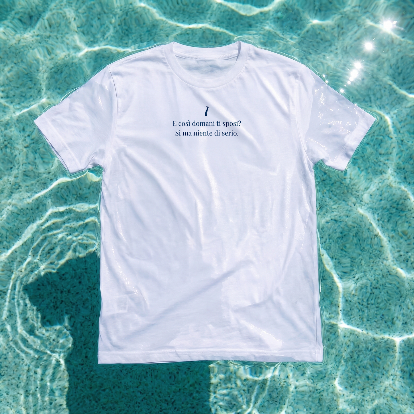 T-shirt - E COSÌ DOMANI TI SPOSI? SÌ MA NIENTE DI SERIO.