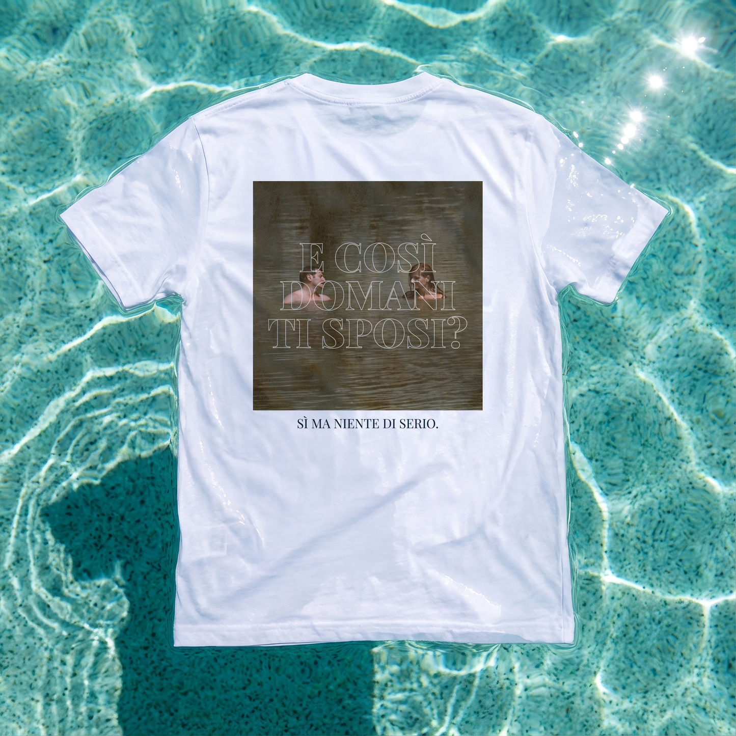 T-shirt - E COSÌ DOMANI TI SPOSI? SÌ MA NIENTE DI SERIO.