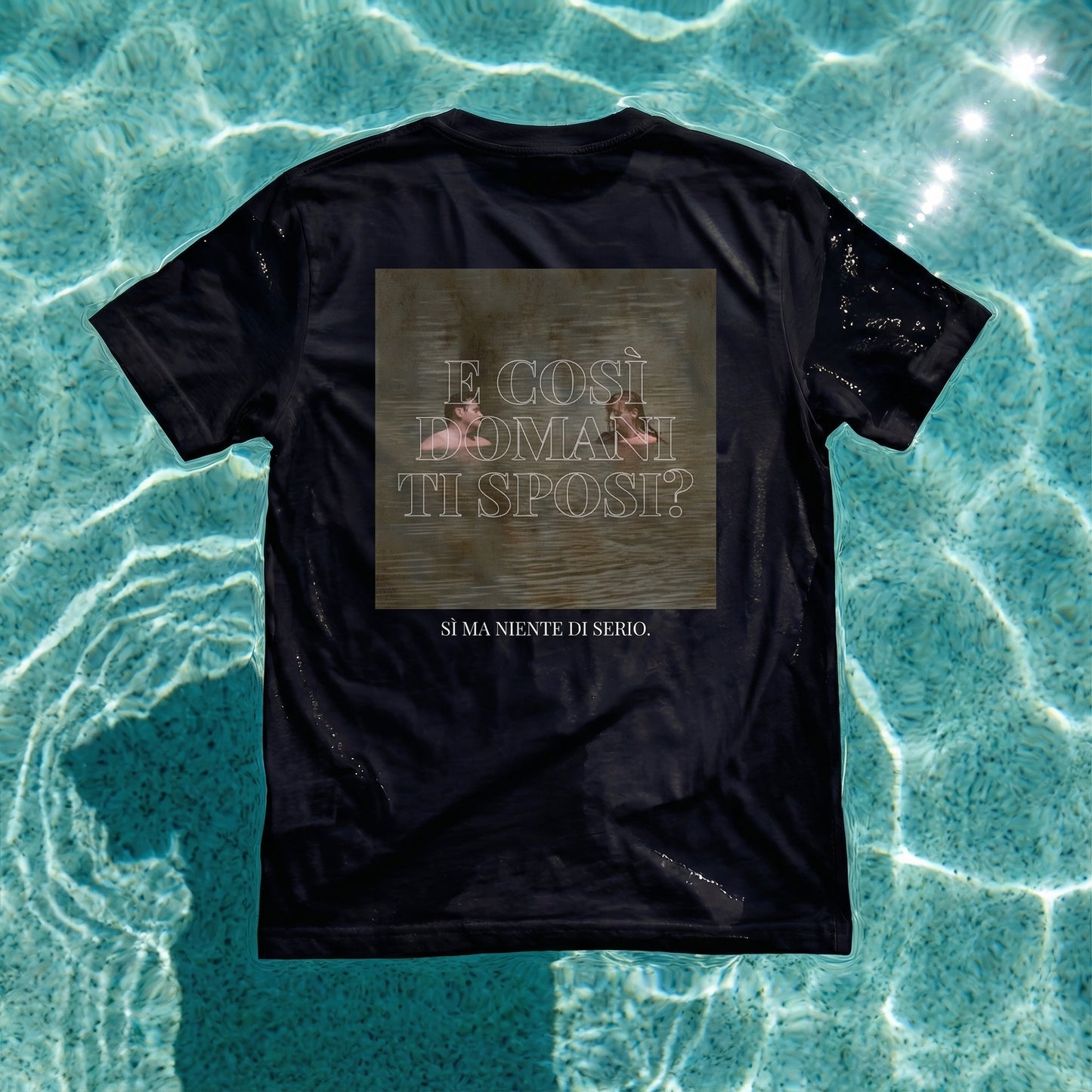 T-shirt - E COSÌ DOMANI TI SPOSI? SÌ MA NIENTE DI SERIO.