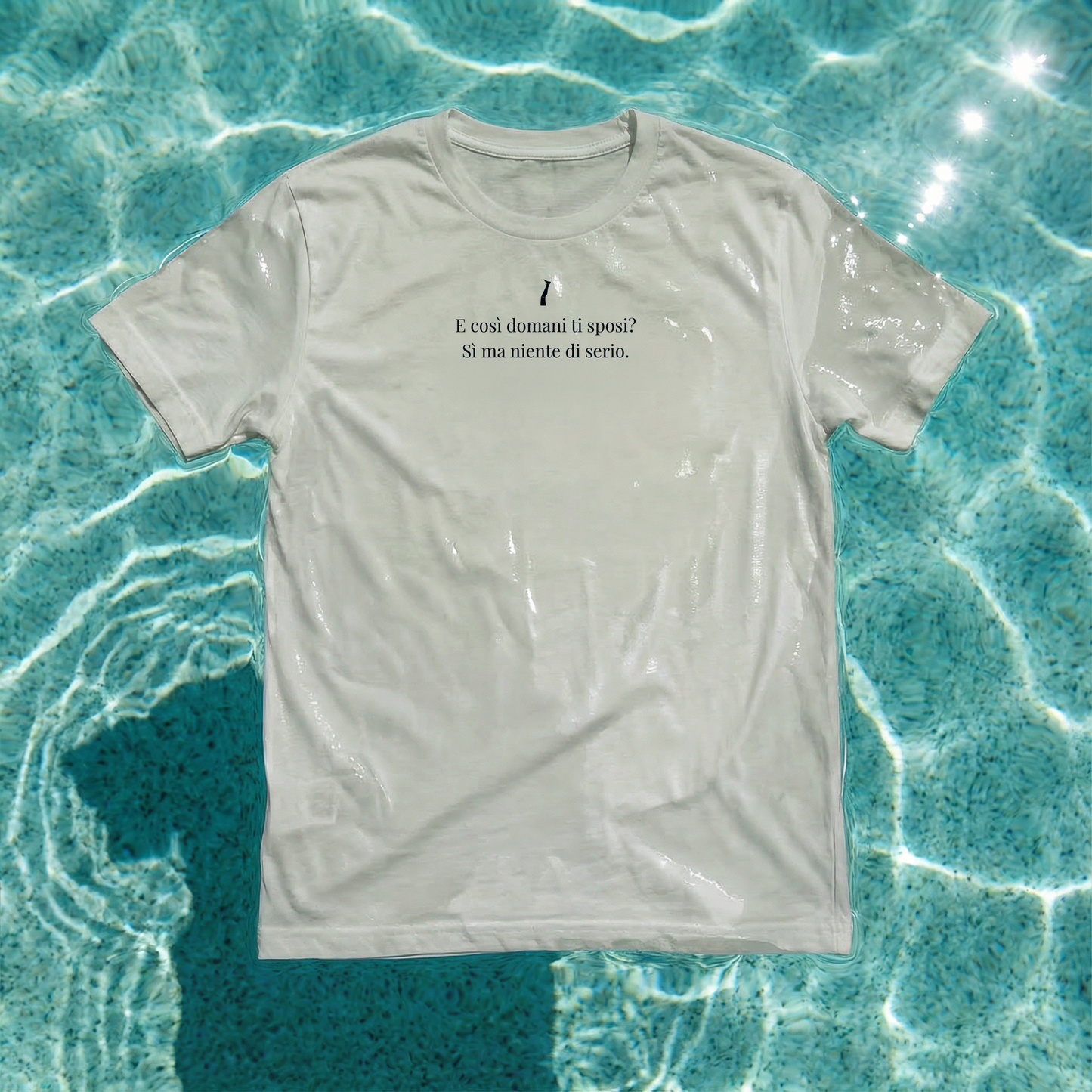 T-shirt - E COSÌ DOMANI TI SPOSI? SÌ MA NIENTE DI SERIO.