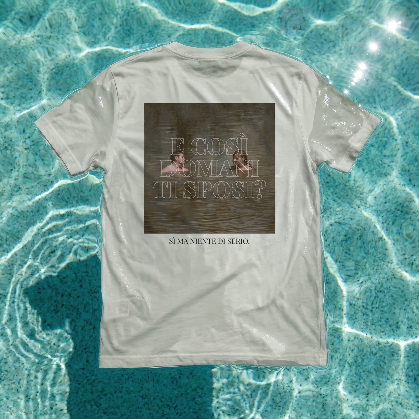 T-shirt - E COSÌ DOMANI TI SPOSI? SÌ MA NIENTE DI SERIO.