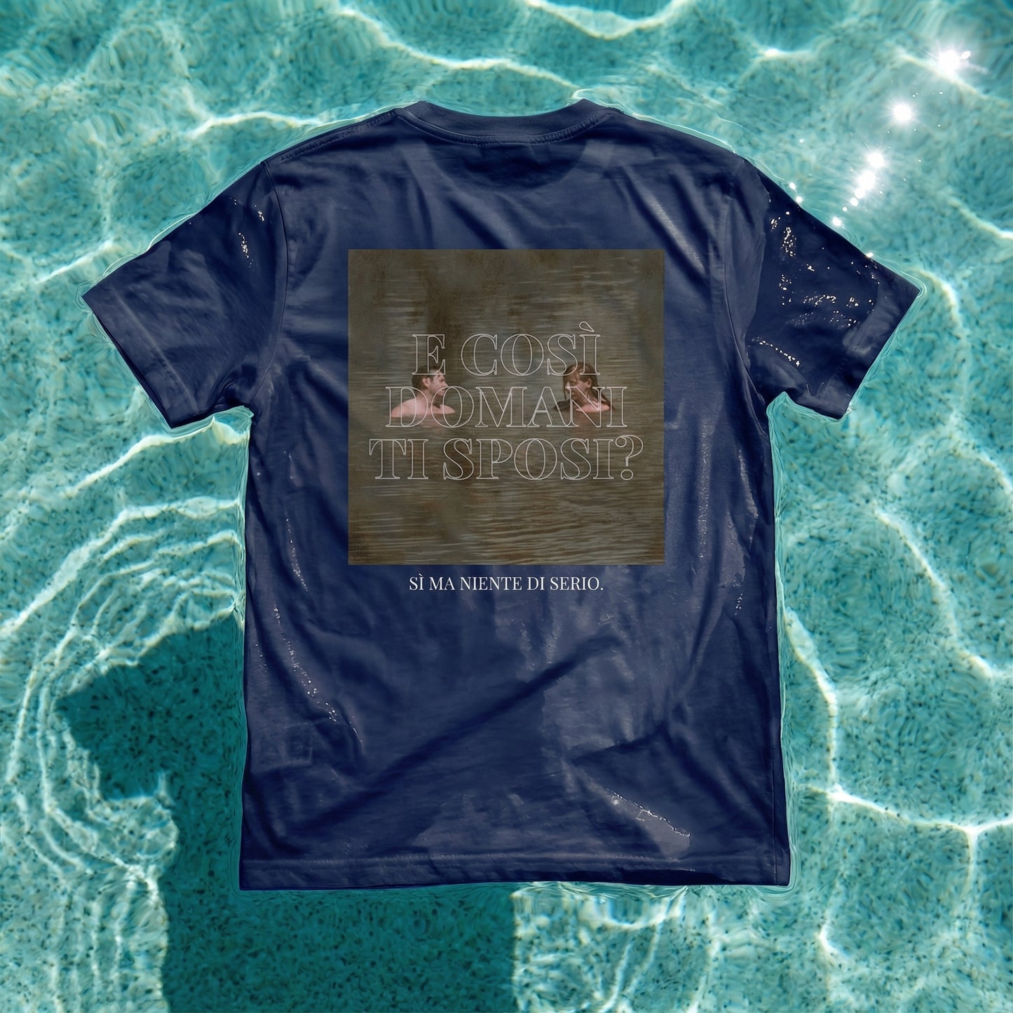 T-shirt - E COSÌ DOMANI TI SPOSI? SÌ MA NIENTE DI SERIO.