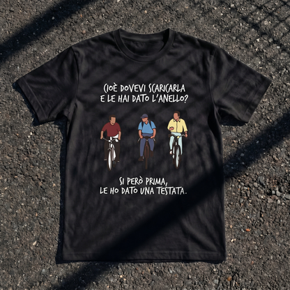 T-shirt - CIOÈ DOVEVI SCARICARLA E LE HAI DATO L'ANELLO?