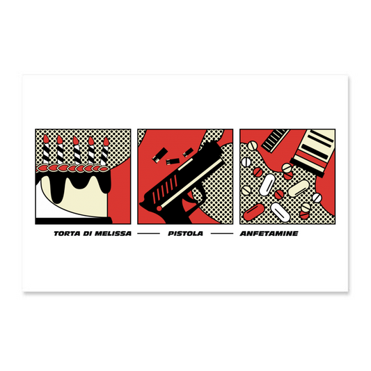 Poster 45x30 torta di Melissa