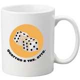 Tazza Dado 4 e 3 otto