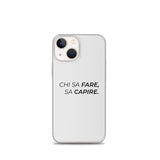 Cover iPhone Chi sa fare, sa capire