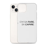 Cover iPhone Chi sa fare, sa capire