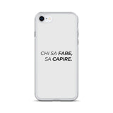 Cover iPhone Chi sa fare, sa capire