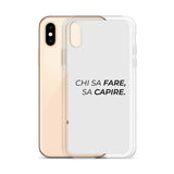 Cover iPhone Chi sa fare, sa capire