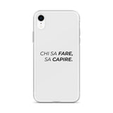 Cover iPhone Chi sa fare, sa capire