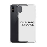 Cover iPhone Chi sa fare, sa capire