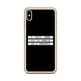 Cover Iphone Black Dormiente