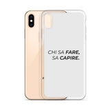 Cover iPhone Chi sa fare, sa capire