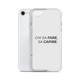 Cover iPhone Chi sa fare, sa capire