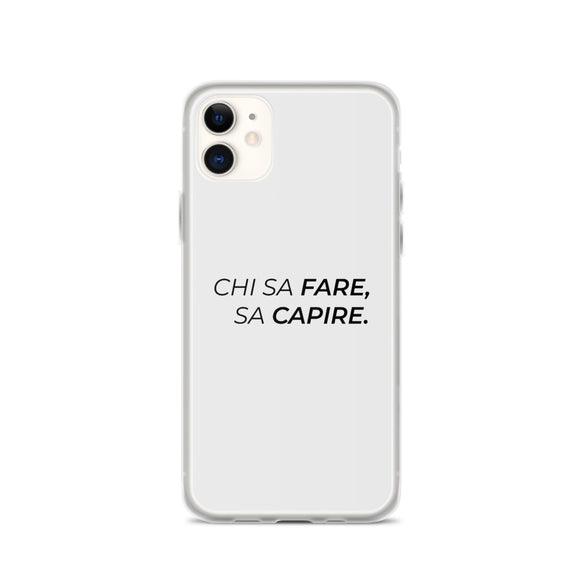 Cover iPhone Chi sa fare, sa capire – myAGG