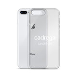 Cover IPhone (7/8/X/XR/XS) Cadrega scritta bianca