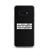 Cover Samsung Black Dormiente