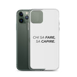 Cover iPhone Chi sa fare, sa capire