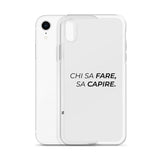 Cover iPhone Chi sa fare, sa capire