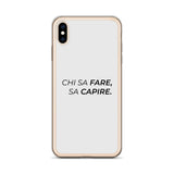 Cover iPhone Chi sa fare, sa capire