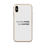 Cover iPhone Chi sa fare, sa capire