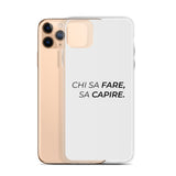 Cover iPhone Chi sa fare, sa capire