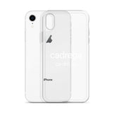 Cover IPhone (7/8/X/XR/XS) Cadrega scritta bianca