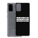 Cover Samsung Black Dormiente