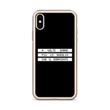 Cover Iphone Black Dormiente