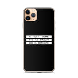 Cover Iphone Black Dormiente