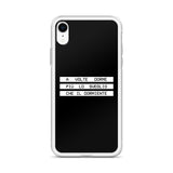 Cover Iphone Black Dormiente